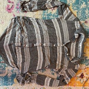 Long sleeve button down